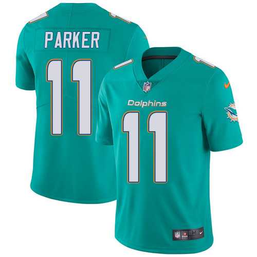 Nike Miami Dolphins #11 DeVante Parker Aqua Green Team Color NFL Vapor Untouchable Limited Jersey,We sell and wholesale Nike Miami Dolphins #11 DeVante Parker Aqua Green Team Color NFL Vapor Untouchable Limited Jersey on line form chian!